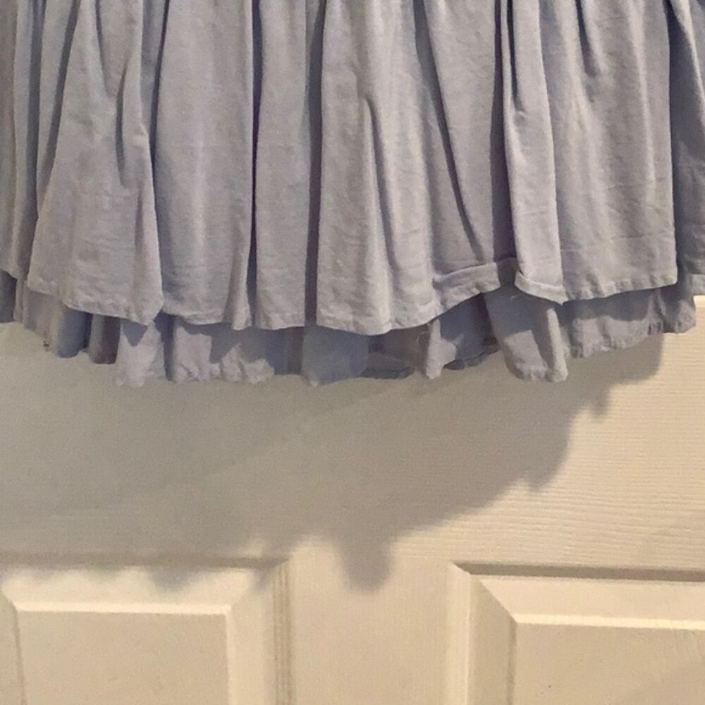NWOT Light Blue Ruffled Mini Dress - Picture 4 of 7